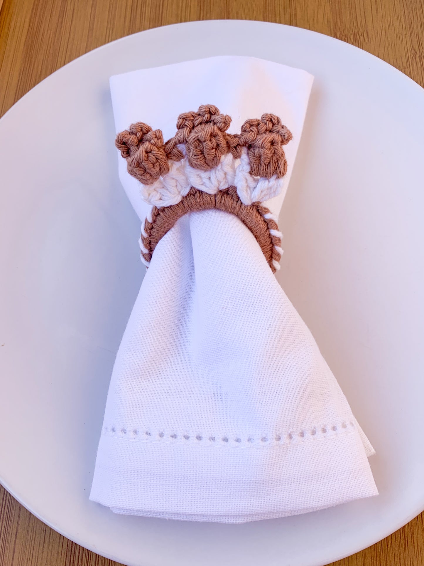 Argolas de Guardanapo - Gingerbread