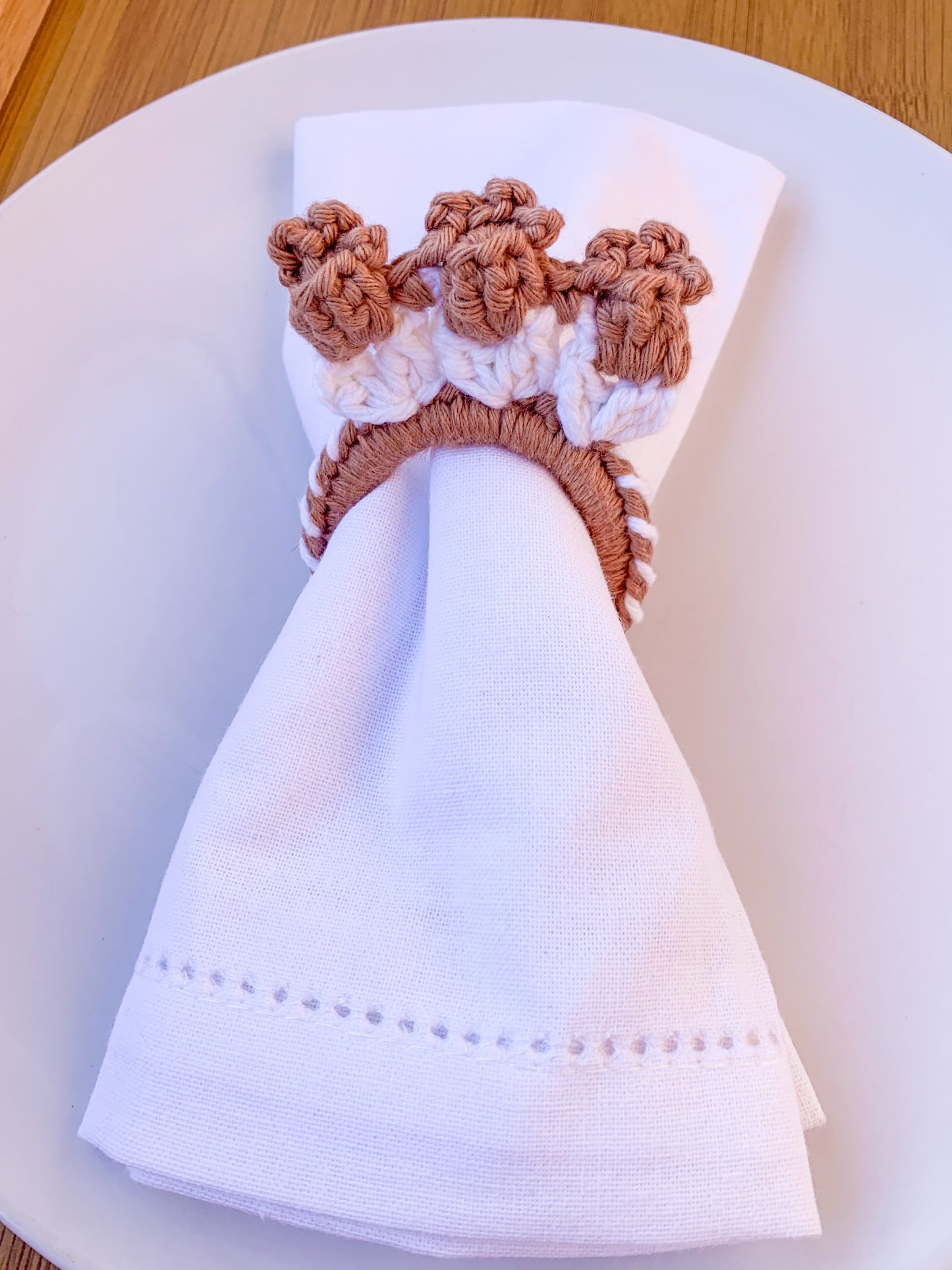 Argolas de Guardanapo - Gingerbread