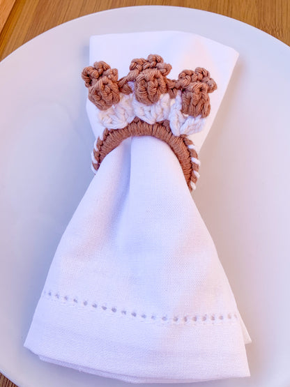 Argolas de Guardanapo - Gingerbread