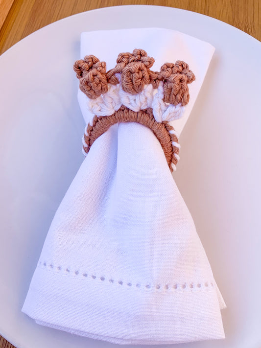Argolas de Guardanapo - Gingerbread