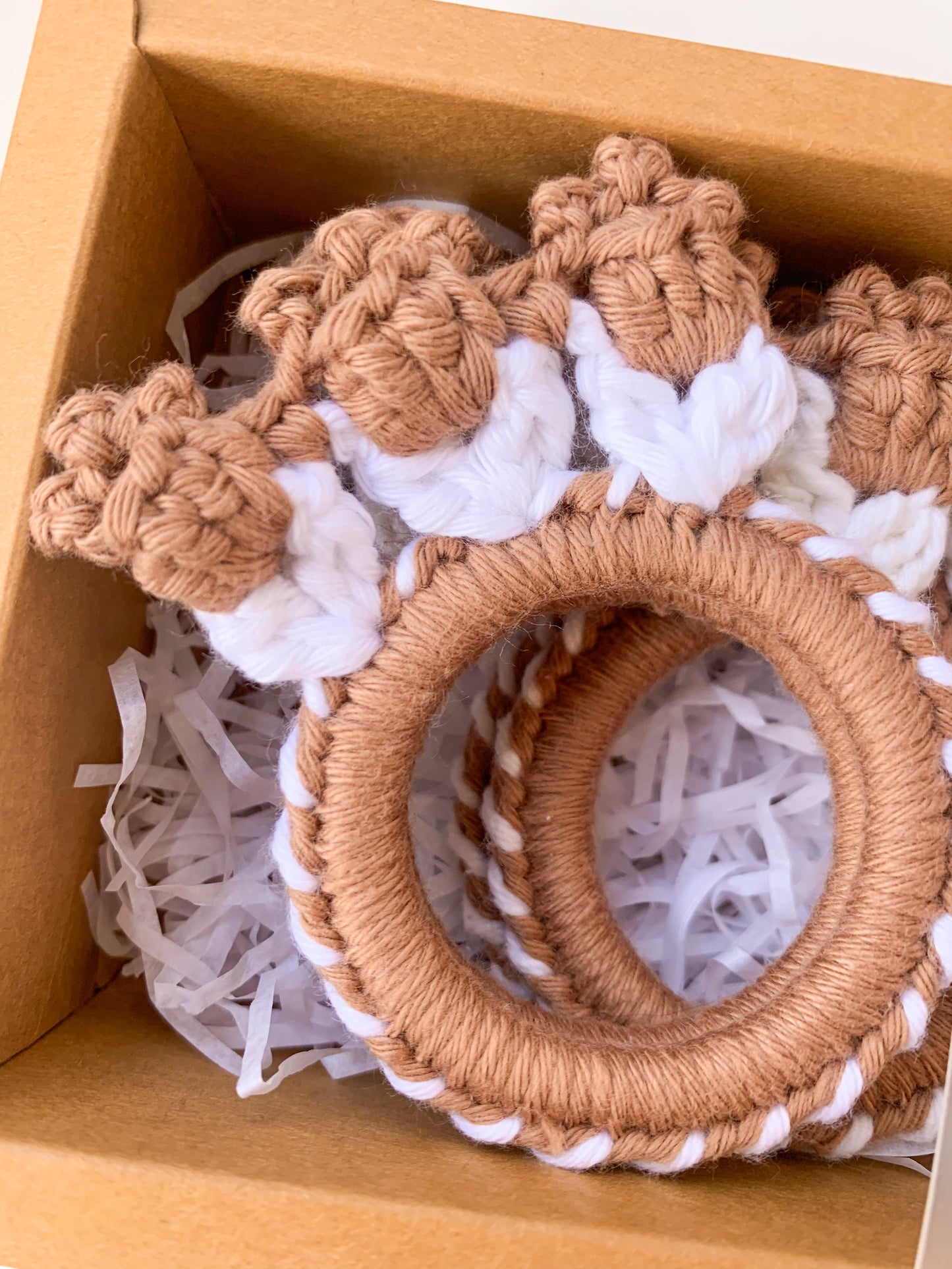 Argolas de Guardanapo - Gingerbread