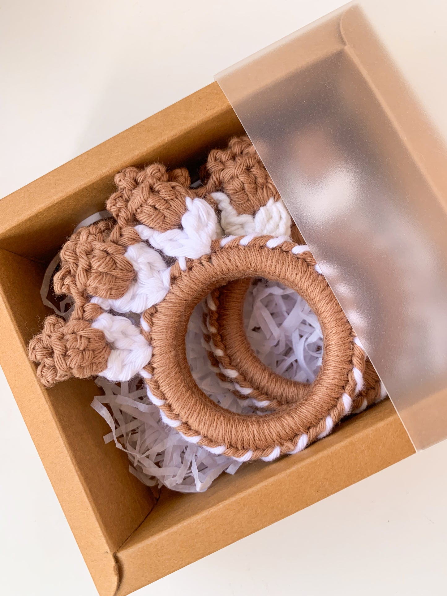 Argolas de Guardanapo - Gingerbread