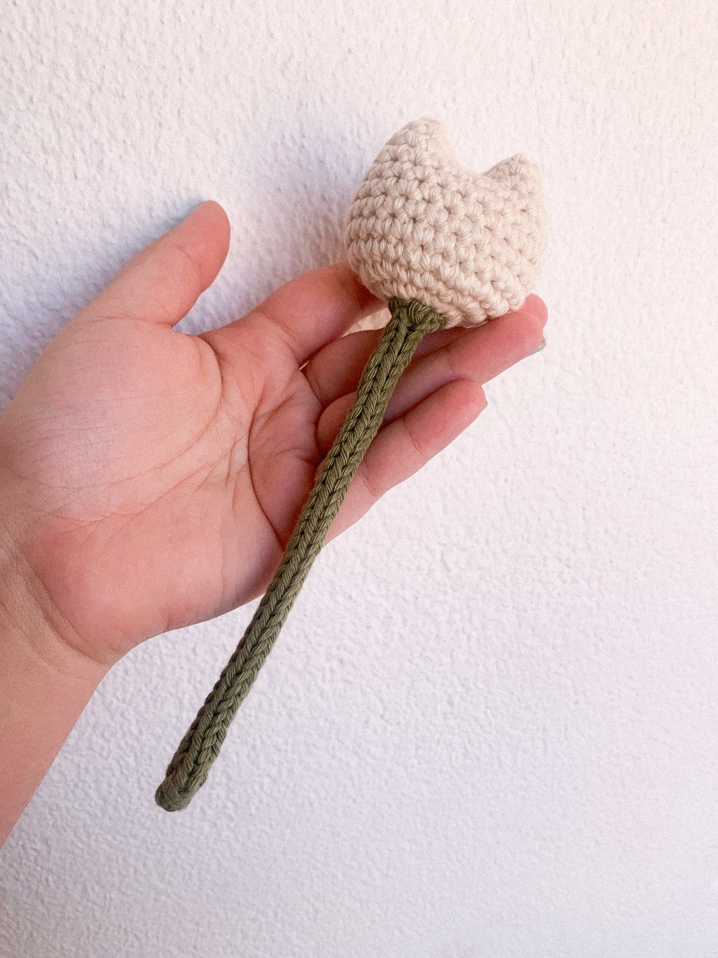 Tulipa em crochet